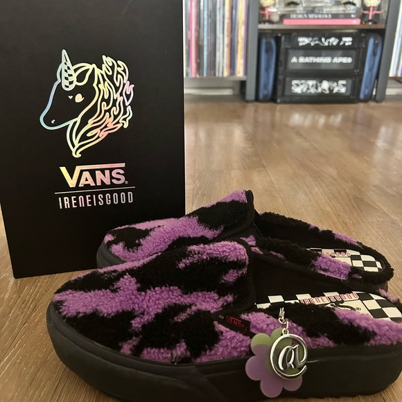 💟Vans x IRENEISGOOD Purple Loafers & Slip-Ons💟 - Picture 1 of 8